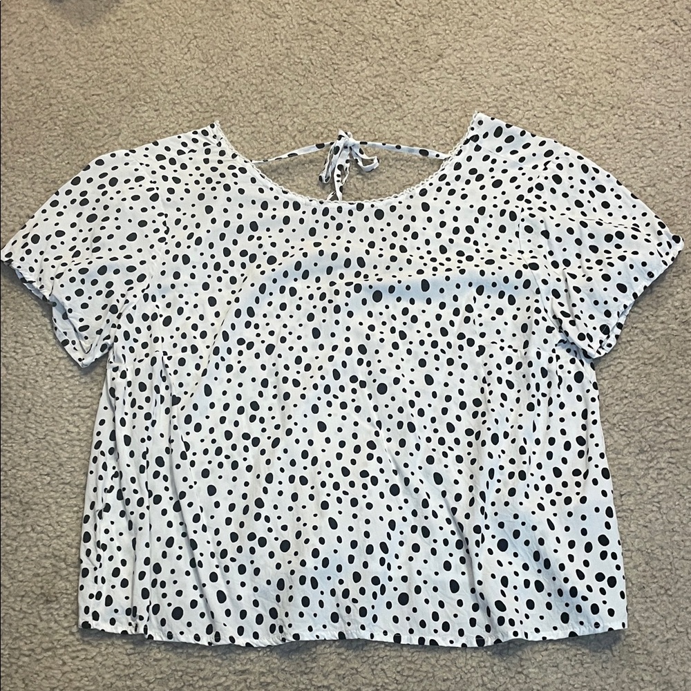 Polk dot shirt